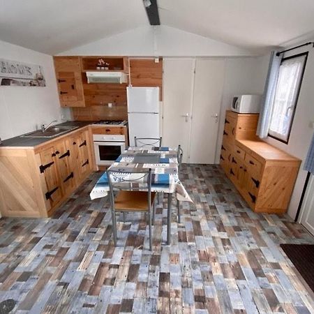 Mobilhome Emplacement 21 Biville-sur-Mer Bagian luar foto